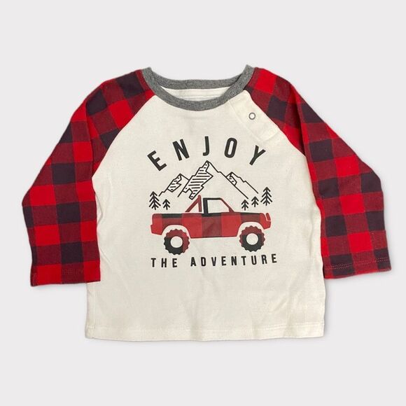 𝅺MINI HEROES | 3/$15 Baby Christmas Long Sleeve Shirt - Picture 1 of 3